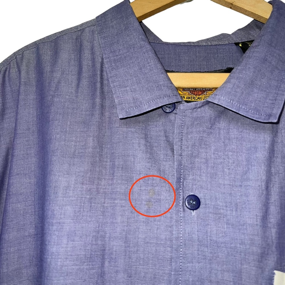 Harley Davidson Men’s Button Up Shirt Size Large - Picture 8 of 12